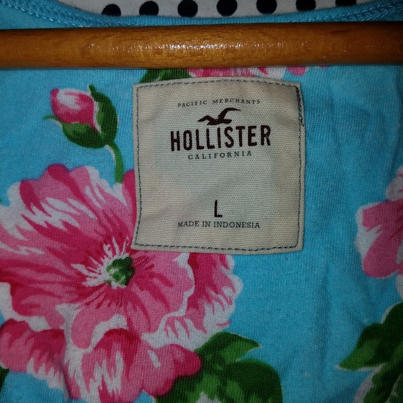 Floral Hollister tank top - Picture 2 of 3